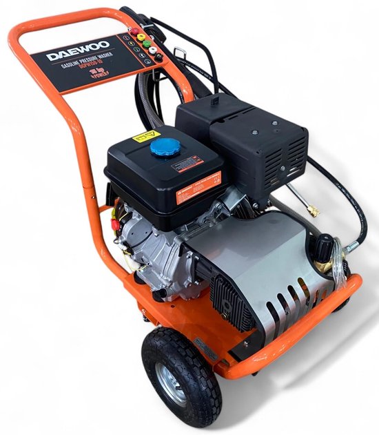 Hogedrukreiniger Benzine 15 pk - 250 Bar Druk - 420 cc Motor - 10 Meter Slang - Industriële Reiniging — afbeelding 3