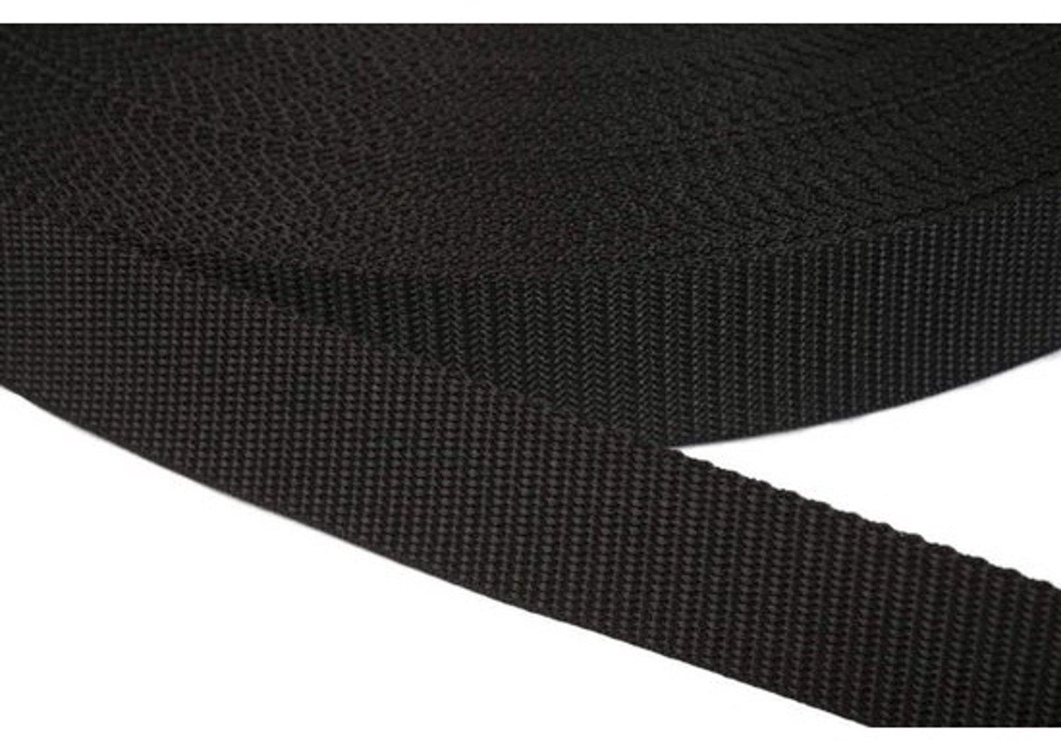 Polypropyleen band - Band voor draagtas - Voor klusprojecten - Hoge treksterkte - 6 meter - Zwart