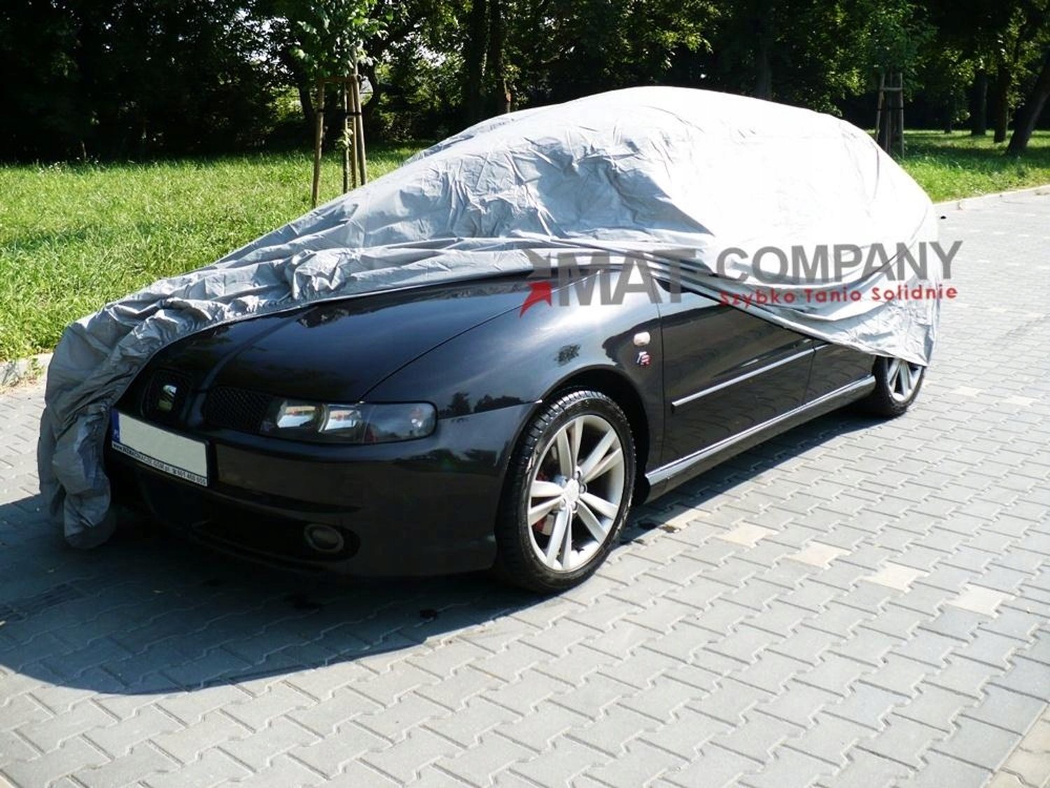 XXL Autohoes PEVA 3-laags Universeel 550x193x130cm