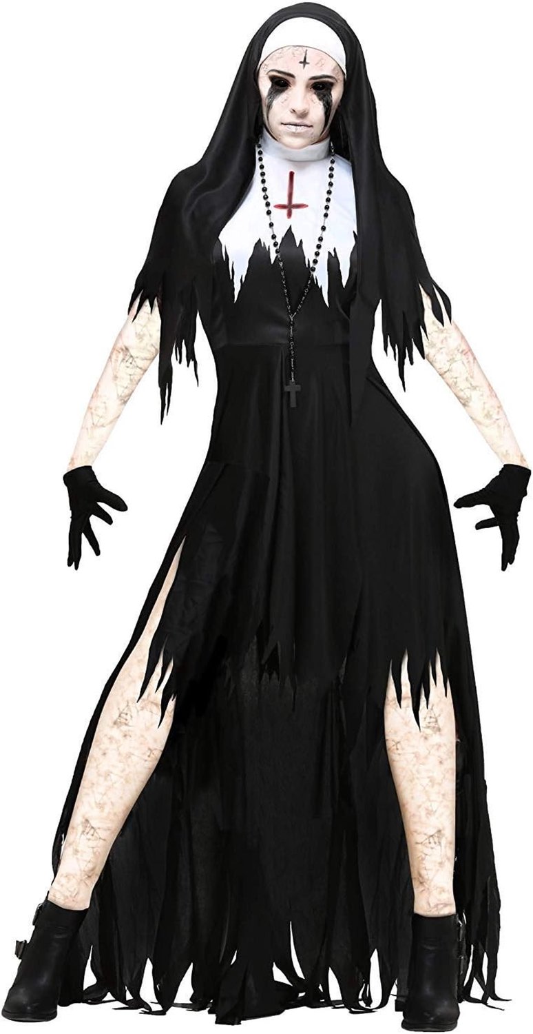 Halloween Kostuums voor Vrouwen - Zwarte Vleermuis, Verleidelijke Engel, Duivel, Vampier en Heks Outfit met Accessoires