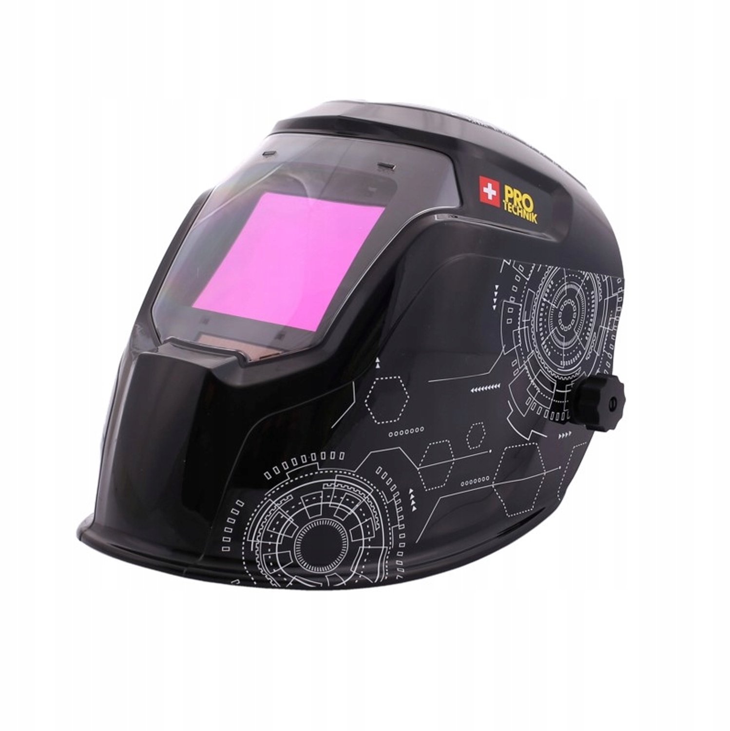 Automatische Lashelm Pro-Technik - Zelfdonkerend, 4 Sensoren, True Color