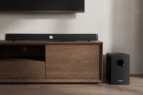 Hyundai Electronics - Soundbar met subwoofer - Pulse - 80 Watt - 2.1CH - Zwart — afbeelding 4