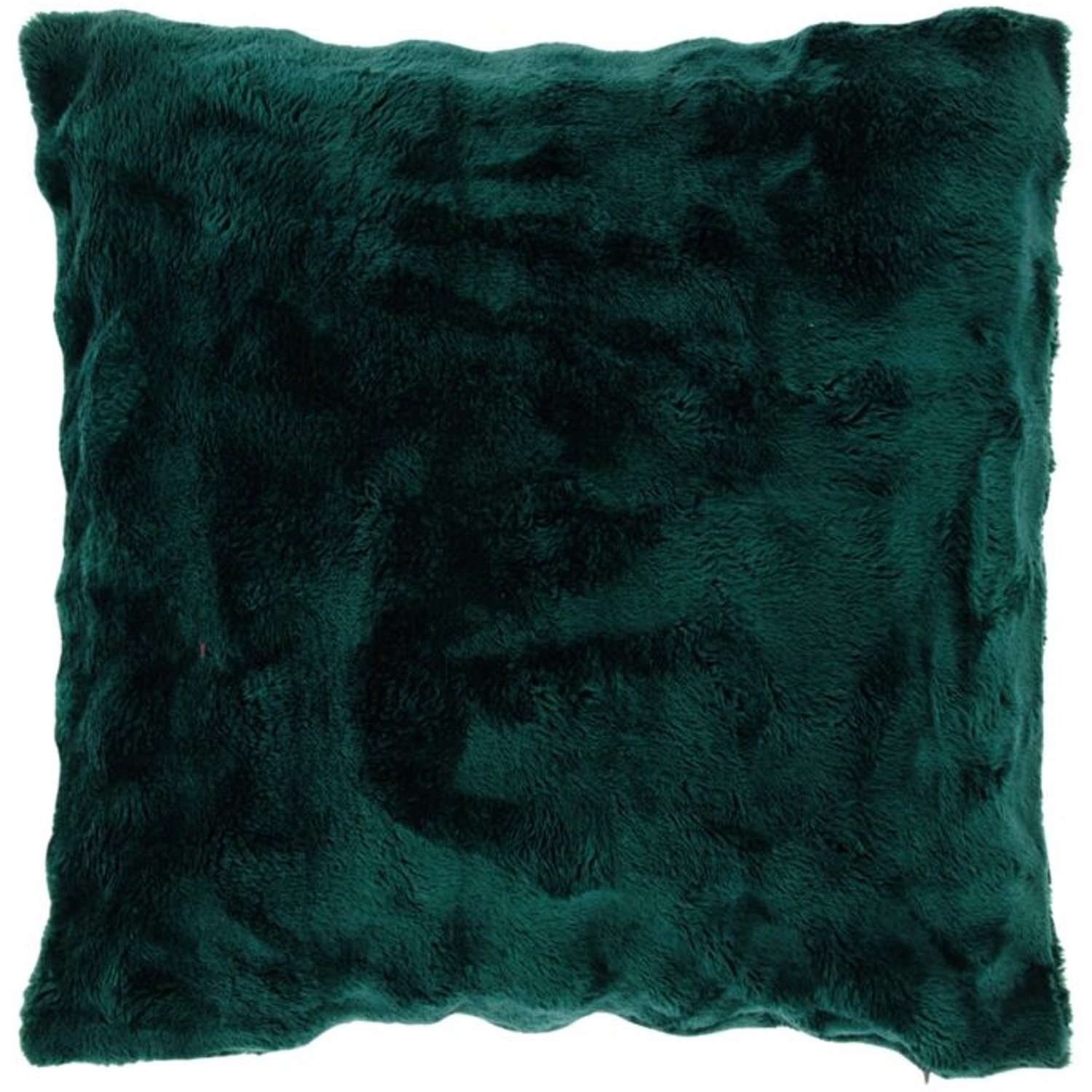 Unique Living Sierkussen Tina - dark green - 45x45cm Groen