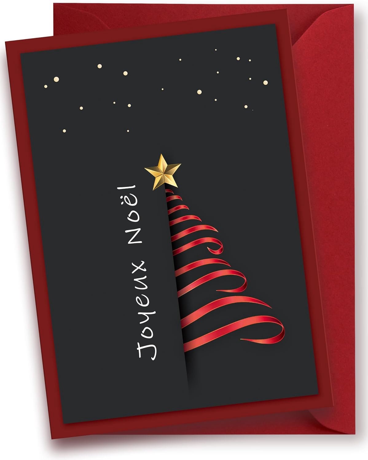 Kerstkaarten kerst vouwkaarten