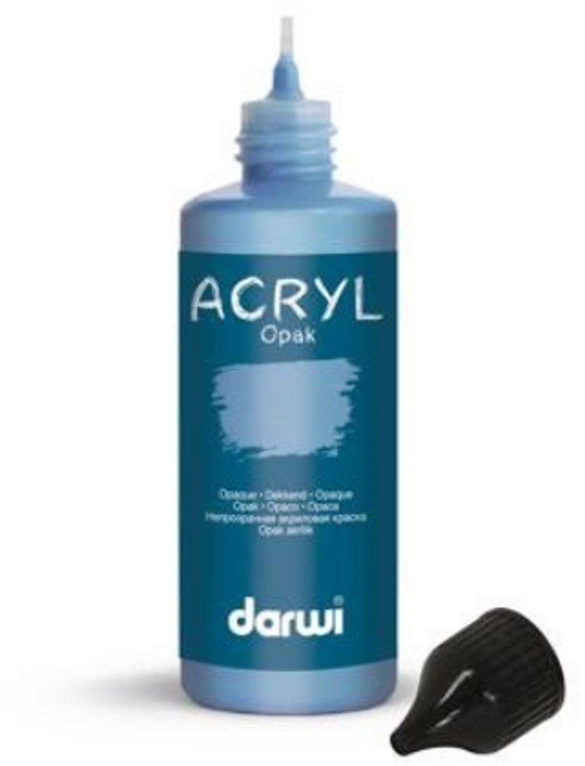 Darwi opaque acrylverf blauwgrijs 223