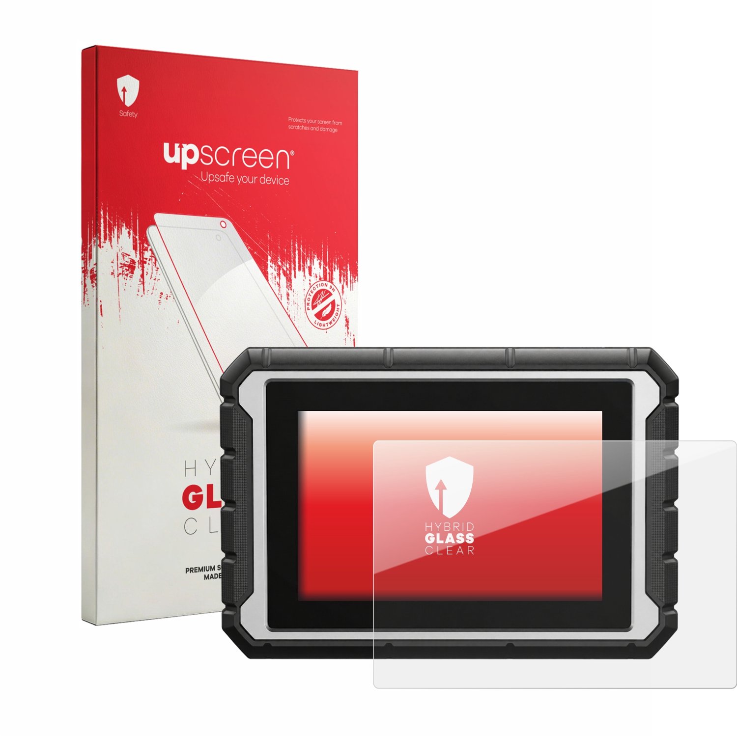 upscreen - Screenprotector voor Topdon ArtiDiag 900 BT - Folie Beschermfolie Beschermglas transparant