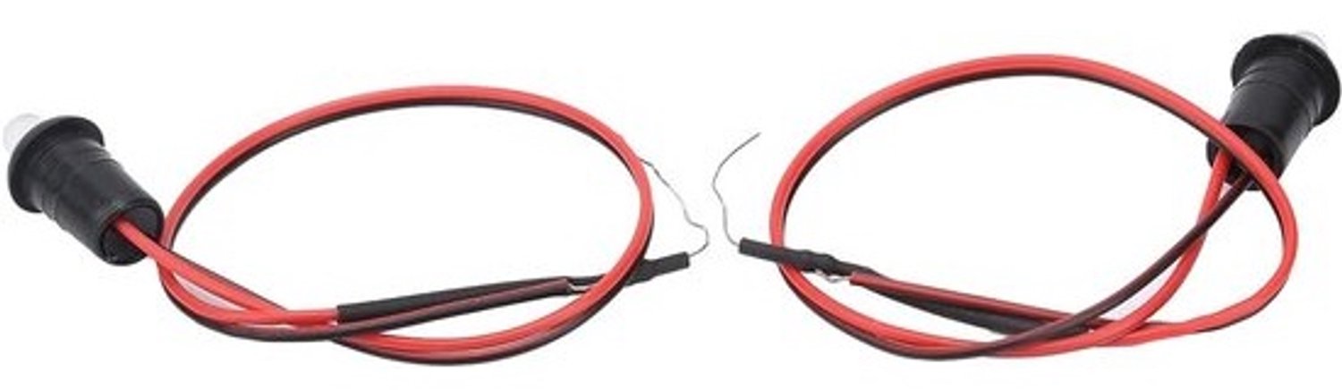 LED-waarschuwingslampje - Alarmsimulatie - Diefstalpreventie - Universeel - 12V - Rood