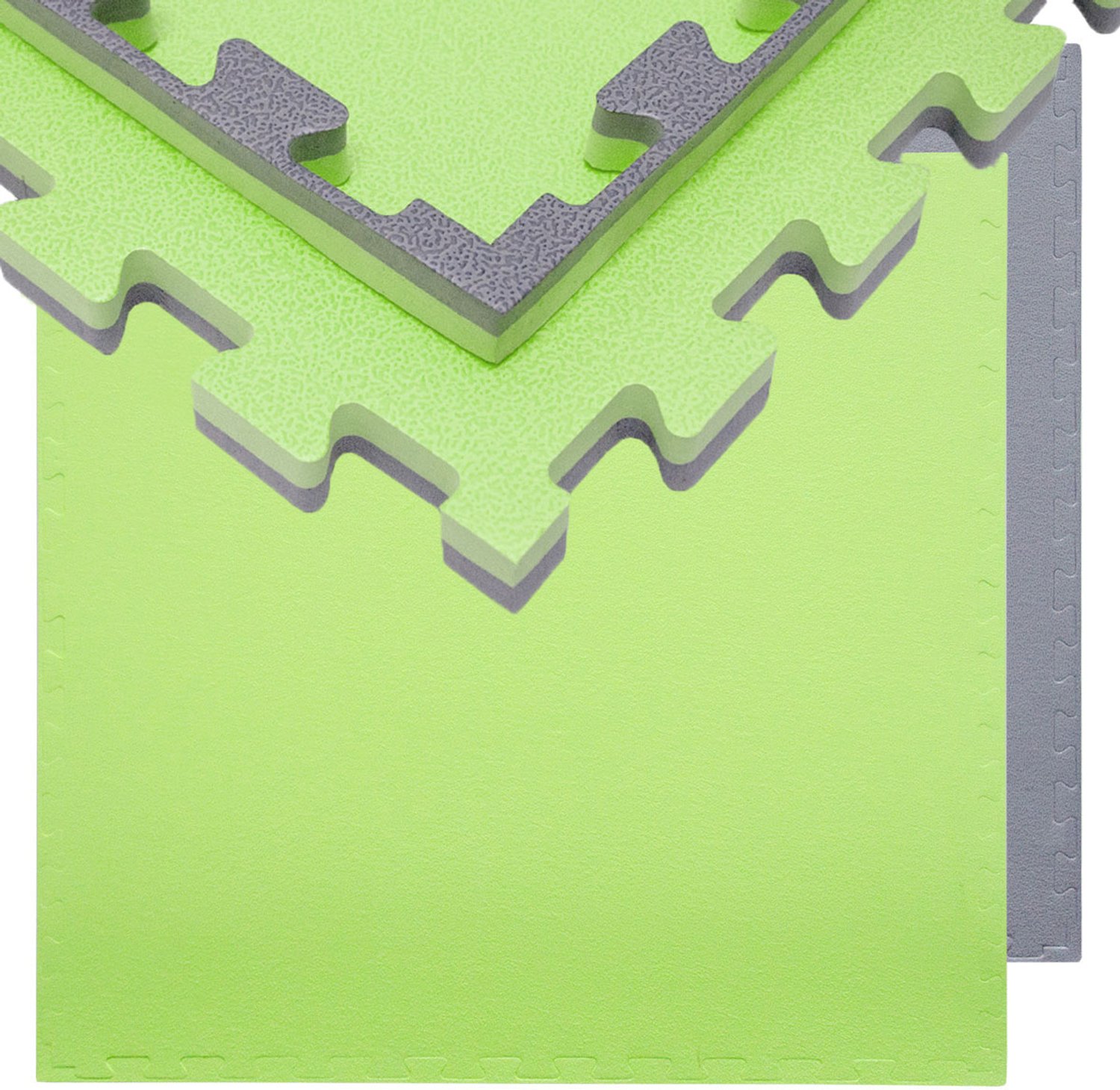 3,2sqm Profi Fitness Mat - Dikte 2cm - Set van 4 Training Matten 90x90cm - Vloerbescherming Mat