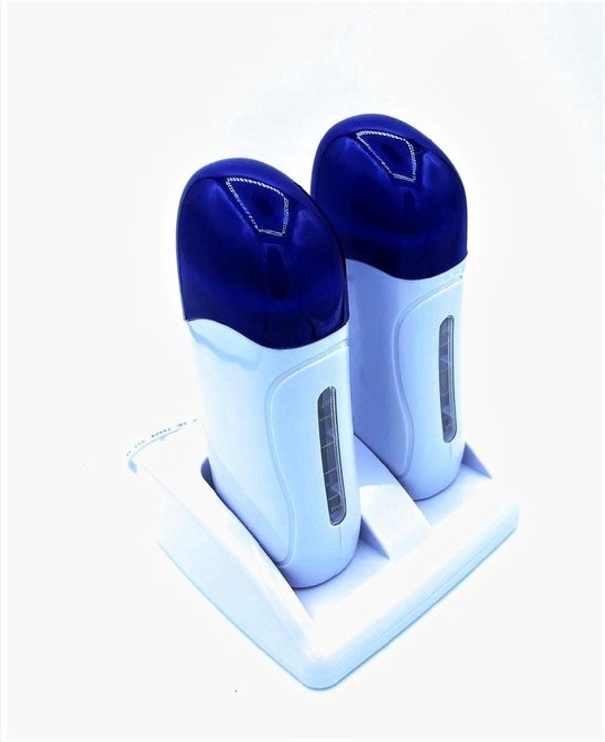 Dubbele Waxverwarmer - Set met Harsverwarmer - Thuis Ontharen - Twee Handstukken - 18 x 7 x 5 cm - Verschillend