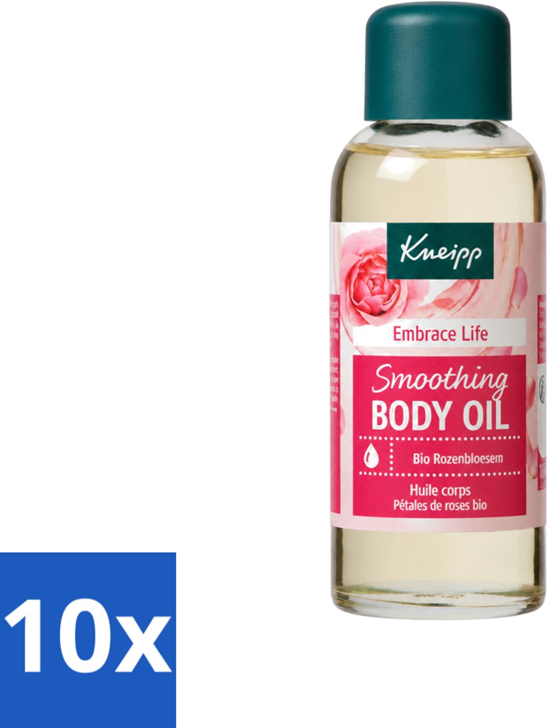 10 x Kneipp - Huidolie - Embrace Life - Anti‑Aging verzorging - 100 ml - Voordeelverpakking - 10 stuks