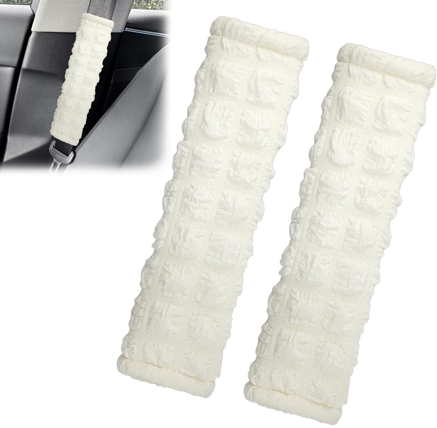 Set van 4 Zachte Autogordel Kussens voor Kinderen en Vrouwen