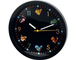 Pokémon Pokémon - Kanto Unisex Wandklok - meerkleurig - Standard