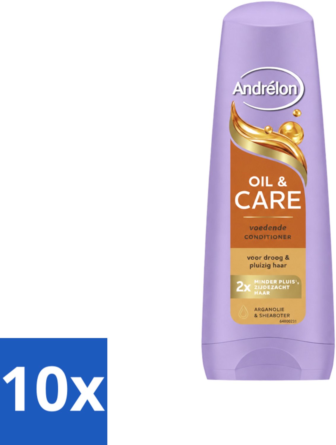 10 x Andrélon – Conditioner – Oil & Care – 200 ml - Voordeelverpakking - 10 stuks