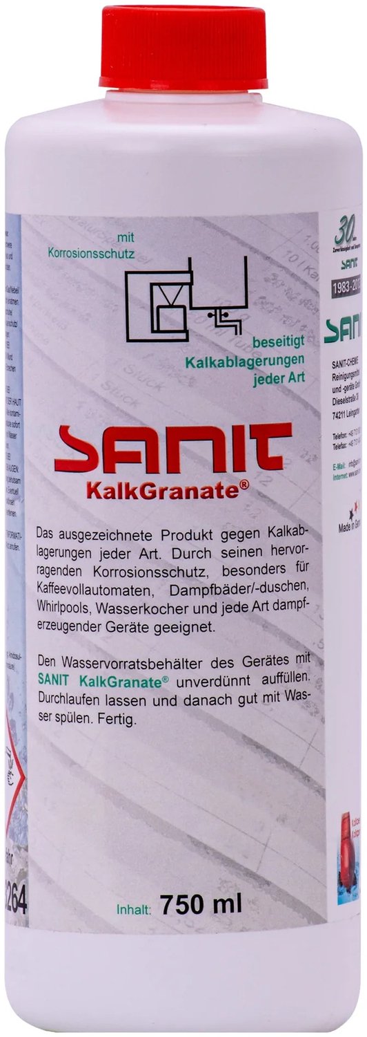 SANIT speciale ontkalker, 750 ml
