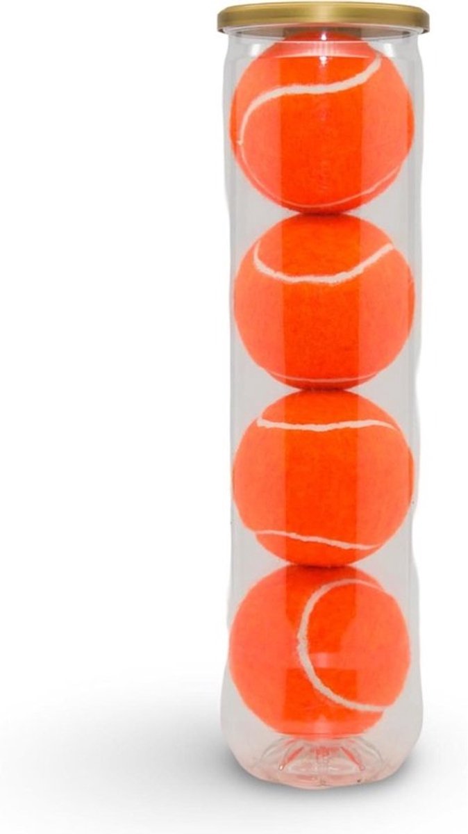 Prijs Buis van 4 Kleur type 2 tennisballen Gemaakt in het Verenigd Koninkrijk