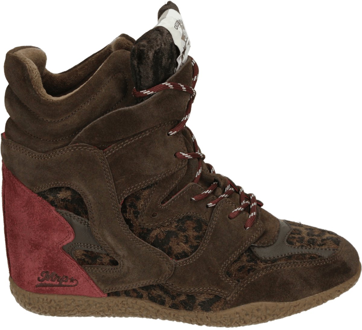 Maripe - CORTINA - Half-hoge schoenen - Kleur: Bruin - Maat: 42