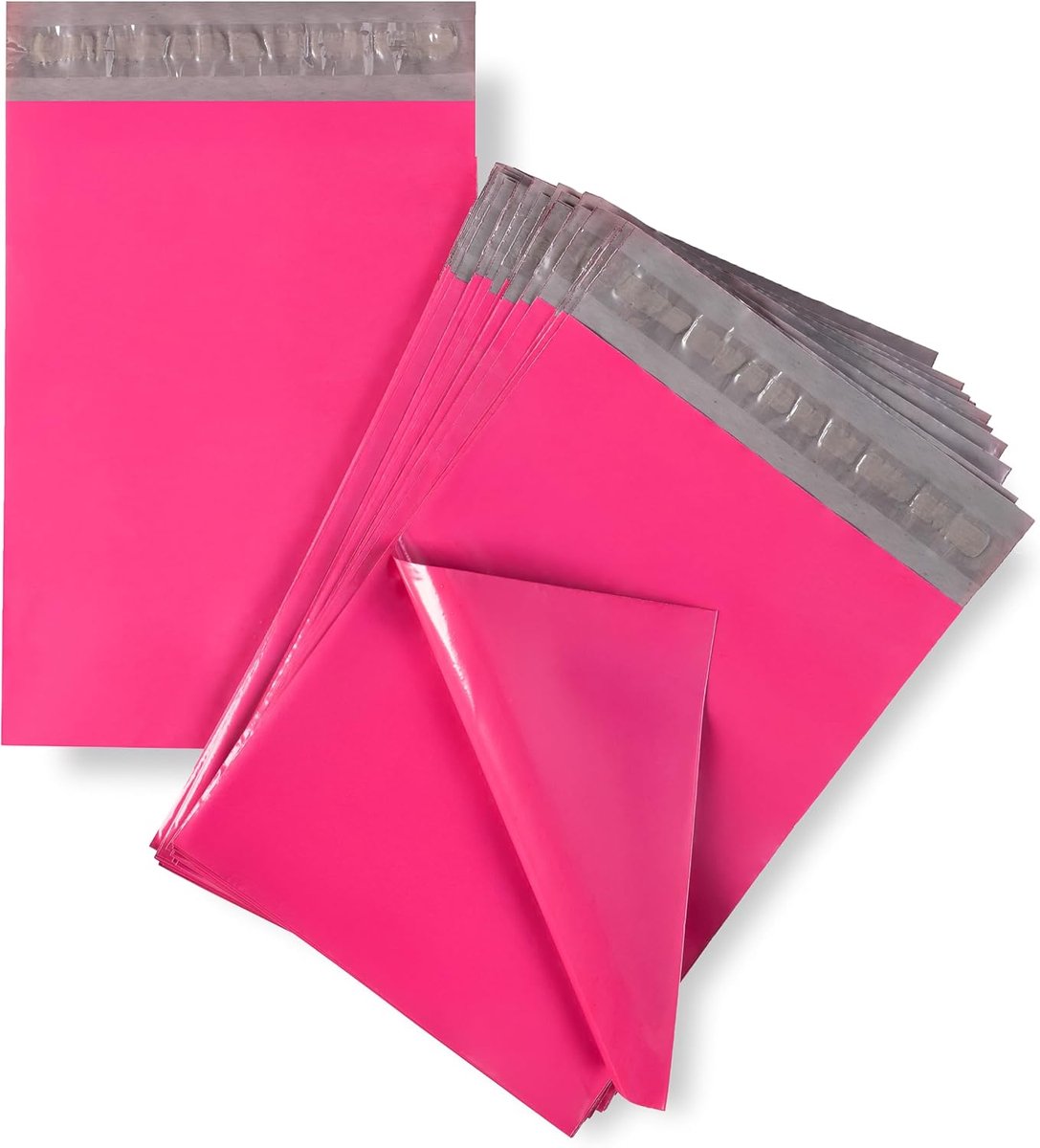 50 B4 verpakkingszakken 26 x 35 cm | roze verzendtassen | ondoorzichtige enveloppen | gemengde grootte | posttassen | pakkettassen | grote verzendtassen | koerierstas, roze, 26