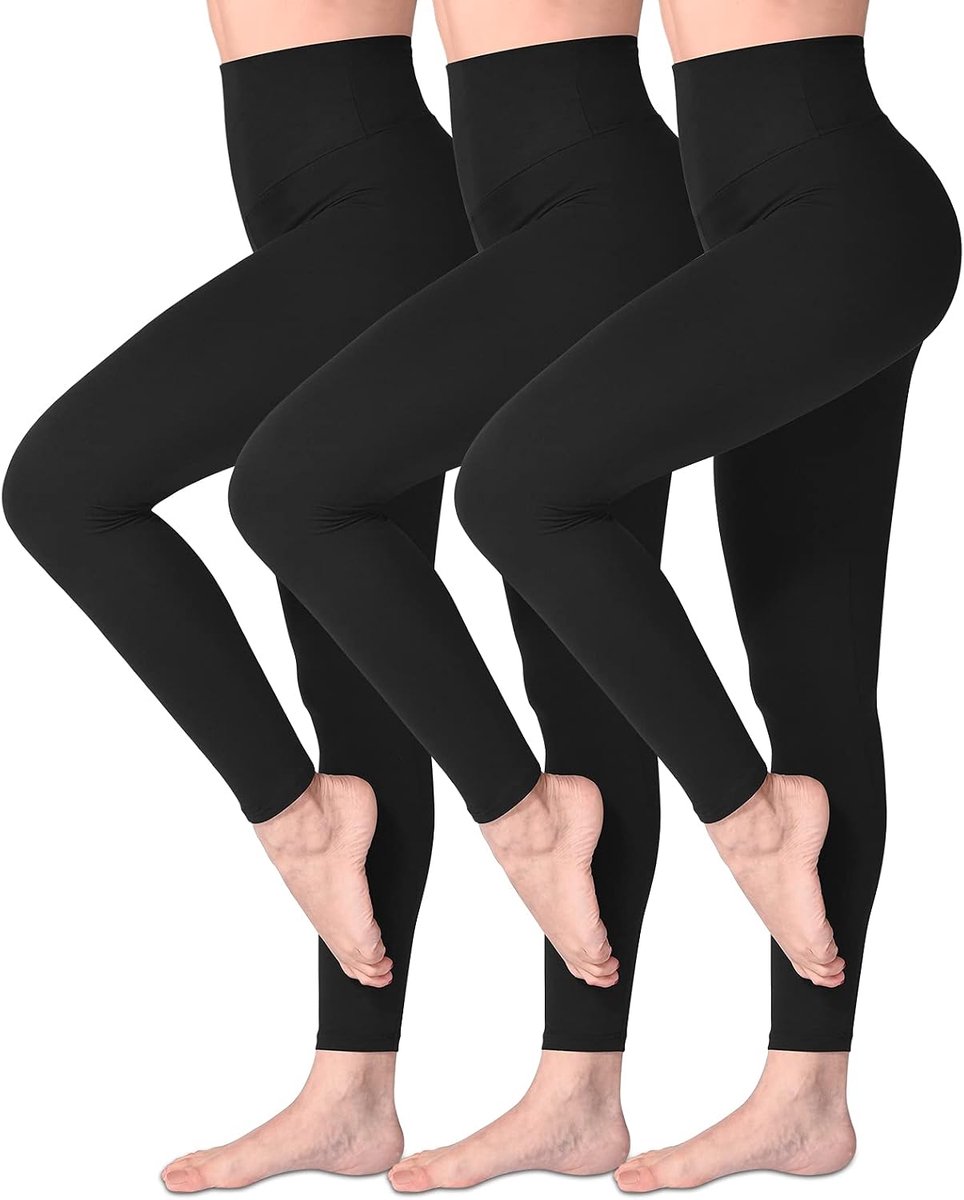 Legging met Hoge Taille voor Vrouwen - Boterzachte Yoga Broekjes voor Sport en Fitnes