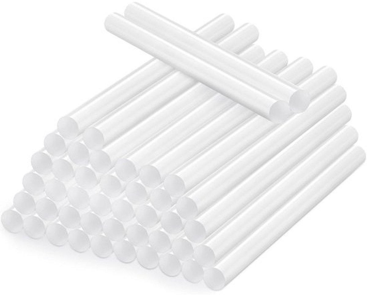 200 Stuks 7 mm x 100 mm Transparante Hete Lijmsticks voor Creatieve Projecten
