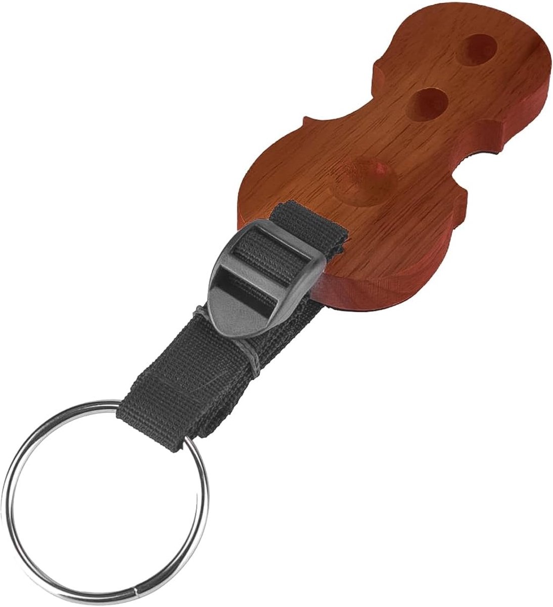 Stopper Cello Antislipmat van massief hout met 3 gatenhouder Houten vloerbeschermers