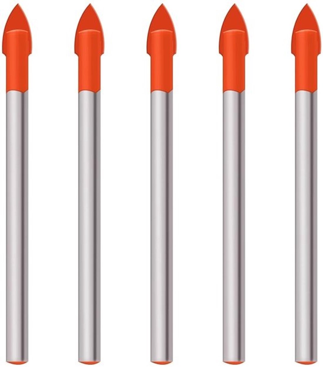 6 mm Professionele Titanium Boortjes Set voor Tegels Keramiek en Glas