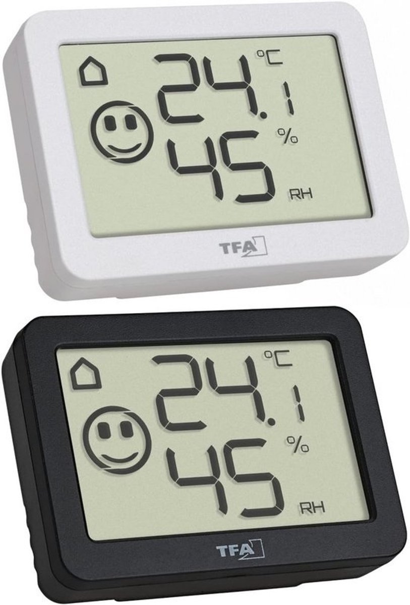 Digitale Thermo-Hygrometer voor Binnen Temperatuur en Vochtigheid Meten