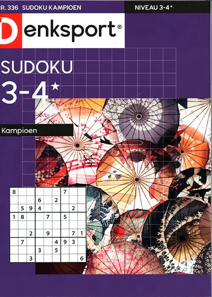Denksport Sudoku Kampioen - 336 2026