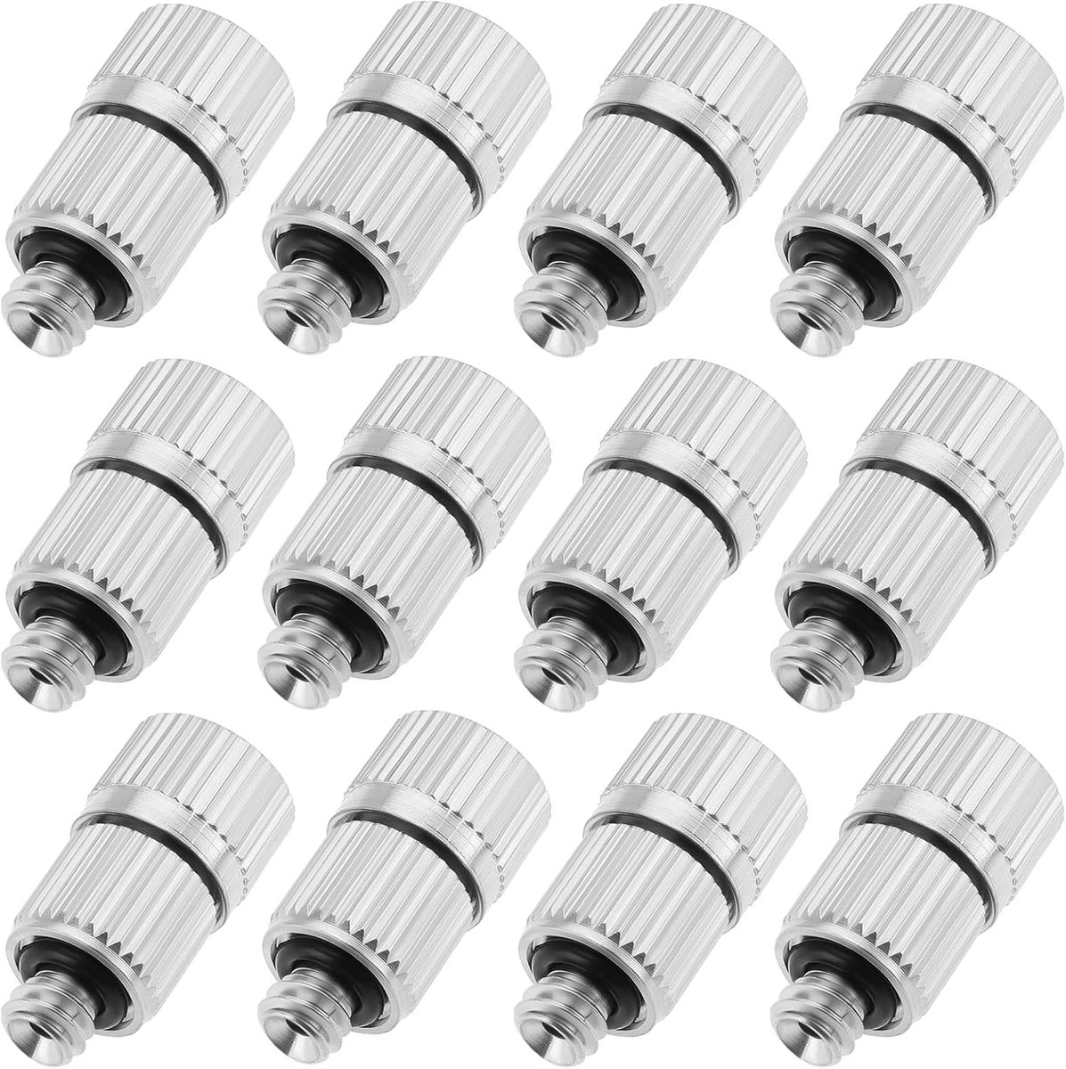Dailygoods- Mistmondstuk 30 Stuks - Micro-mist Sproeier - Hogedruk Irrigatie - Vergrendelingsstructuur - Fijne Waternevel - 0,3 mm Opening