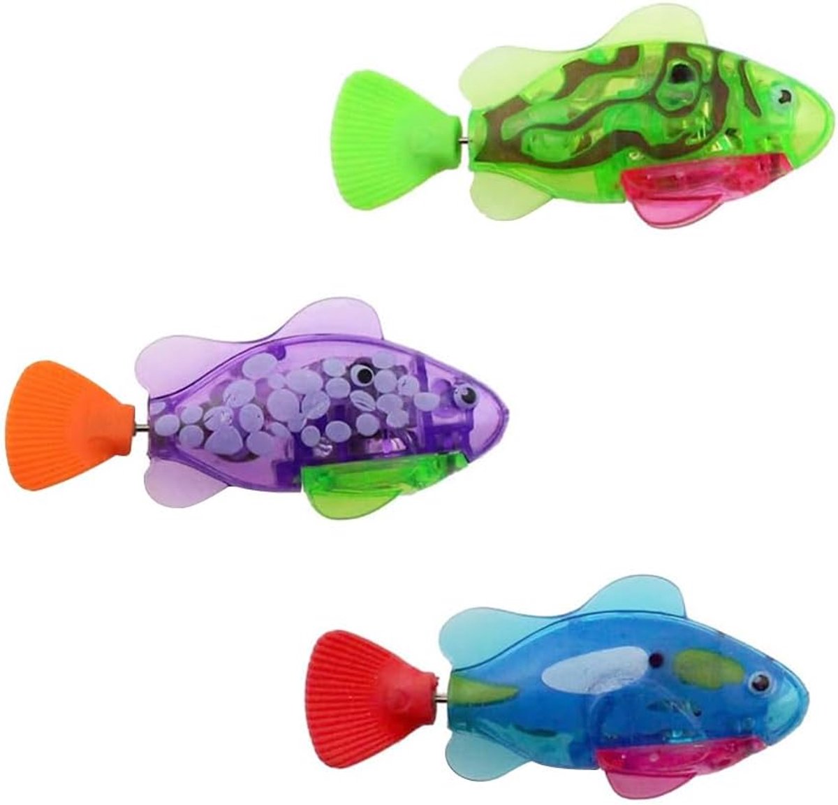 Dailygoods - LED Zwemmende Visspeelgoed voor Huisdieren