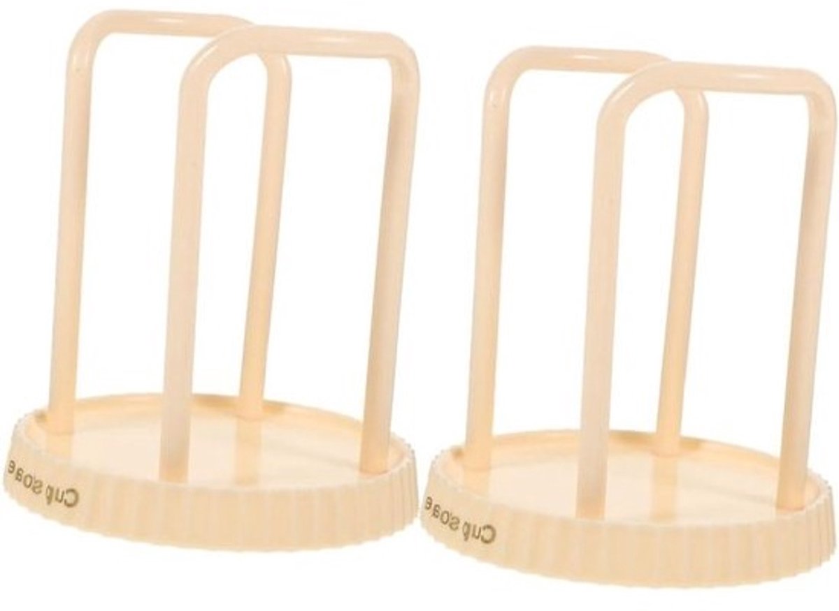 PLAFOPE 2 Stuks Wegwerpbekerhouder Bekerhouder Koffiebekerhouder Wegwerpbekerhouder Wegwerpbekerdispenser Koffiebekerhouder Abs Wit