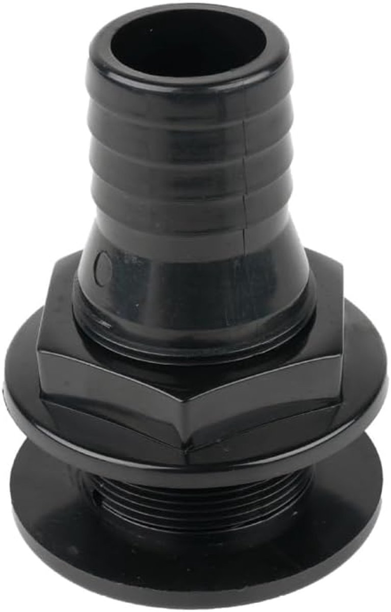 Dailygoods- Boorddoorvoer 3/4 inch - ABS Schroefverbinding - Duurzaam - Lichtgewicht - Eenvoudig te installeren - Voorkomt lekken - Doorvoerpunt