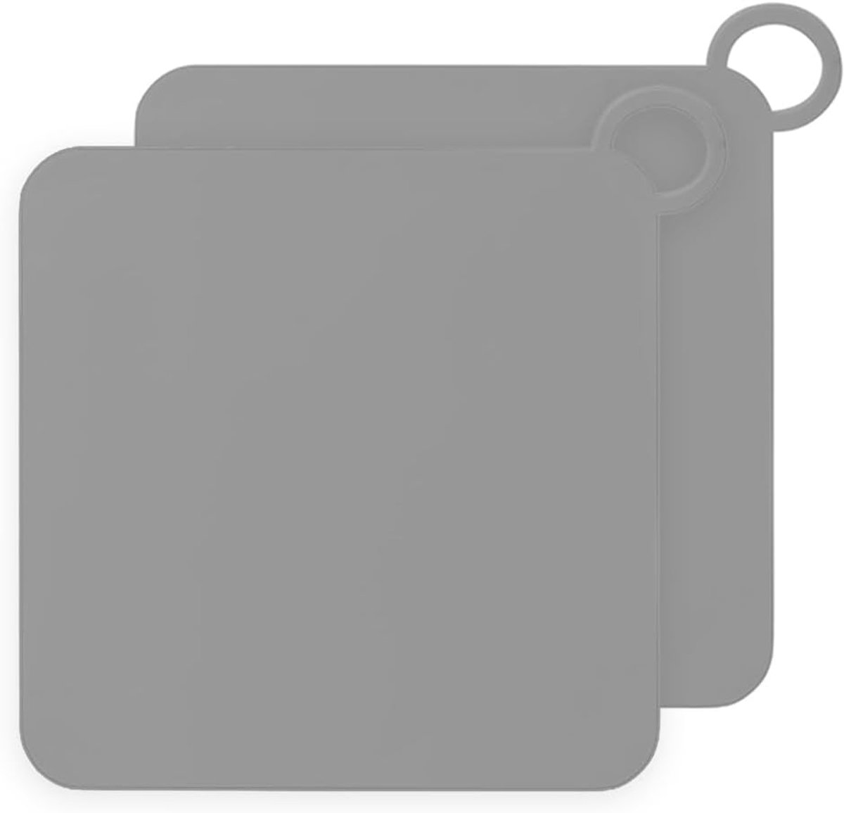 Dailygoods- Afvoerhoes 2 Stuks - Siliconen Vloerafvoerafdekking - Vierkant Ontwerp - 15 cm - Antislip - Ultrathin 1,45 mm - Afvoerplug