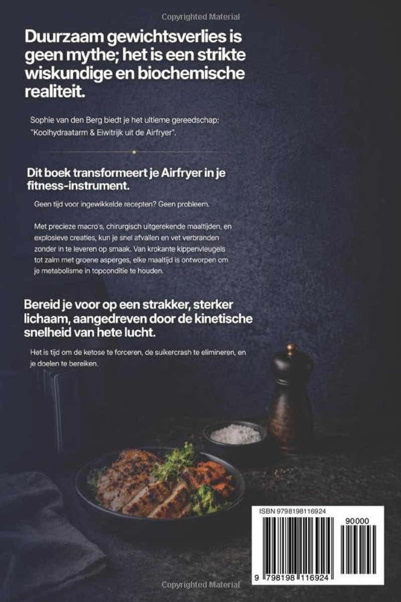 & Eiwitrijk uit de Airfryer: Snel afvallen en vet verbranden zonder in te leveren op smaak