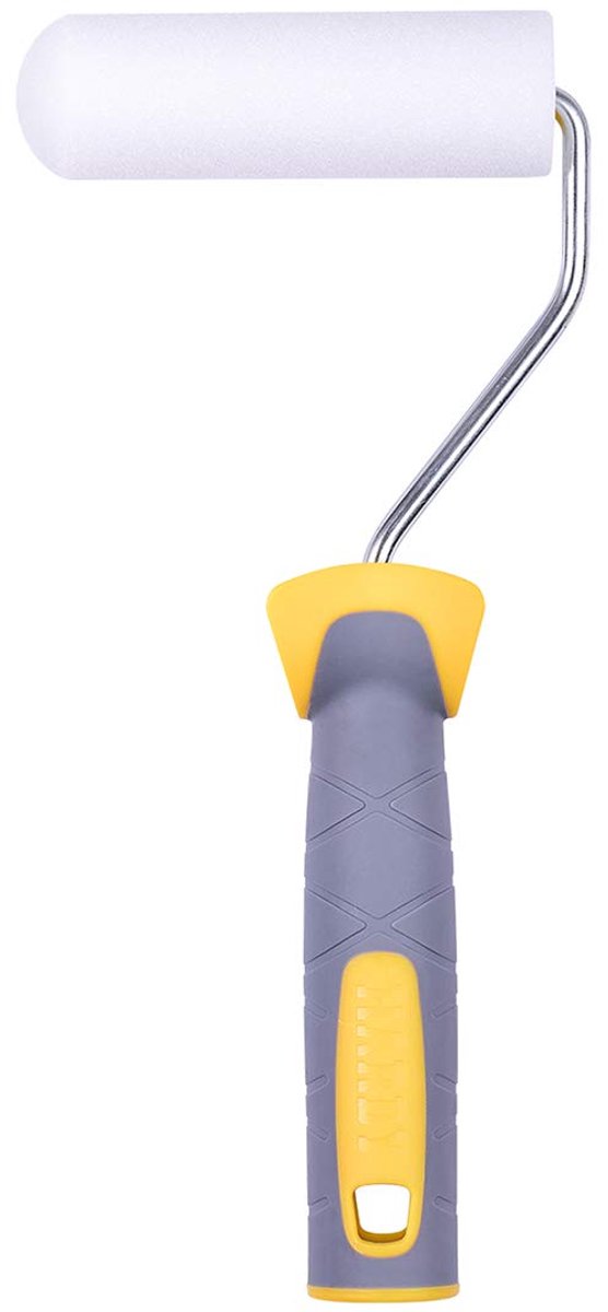 Verfroller 11 cm - 2K handvat - 35 mm vacht - ideaal voor gladde oppervlakken - ShopVlot