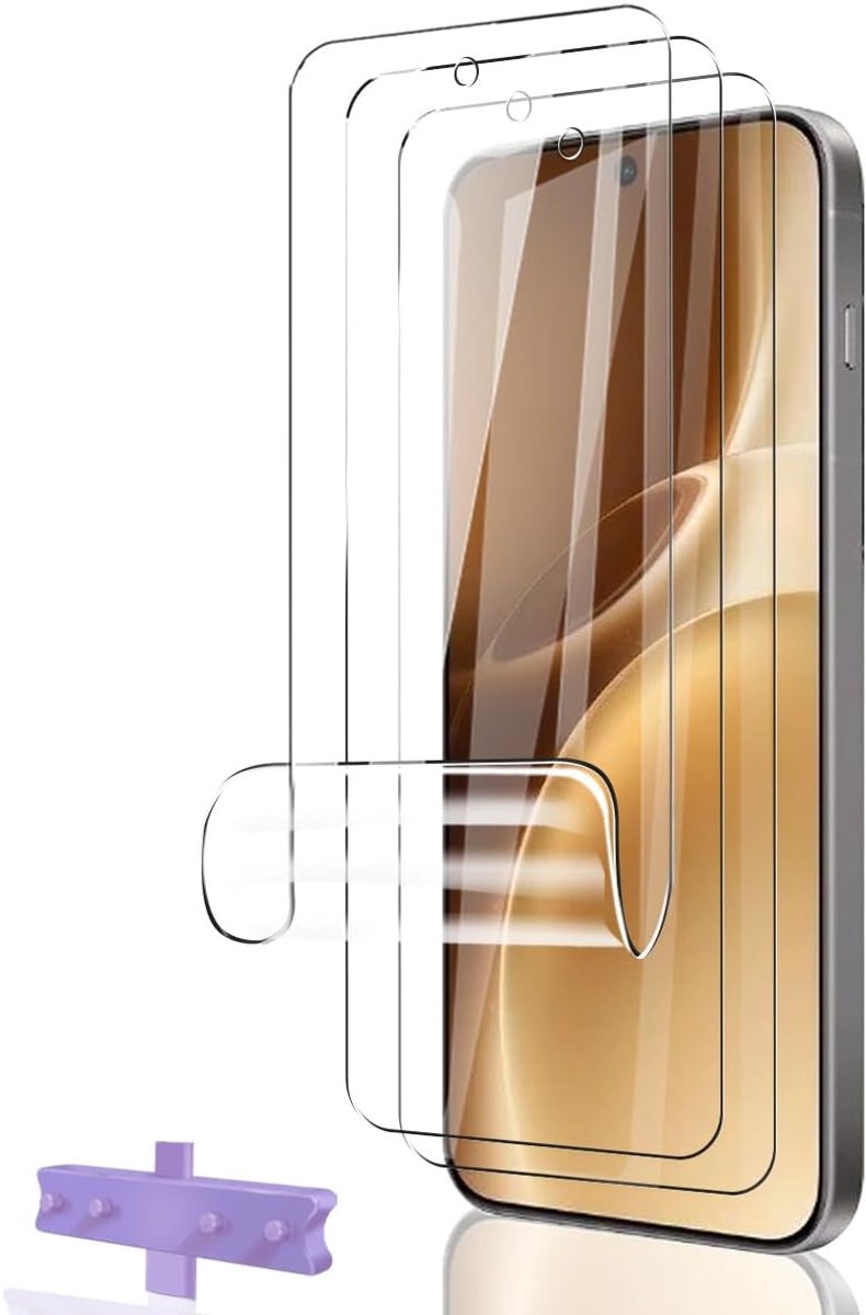 JHUBERS - 3 Stuks TPU Displaybeschermfolie voor VIVO X300 Pro