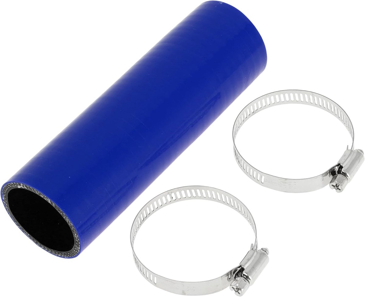 Dailygoods- Koelmiddelslang 150 mm - Siliconen - Binnendiameter 40 mm - Weerstand tegen hoge temperaturen - Meerlaags geweven - Geschikt voor koelvloe