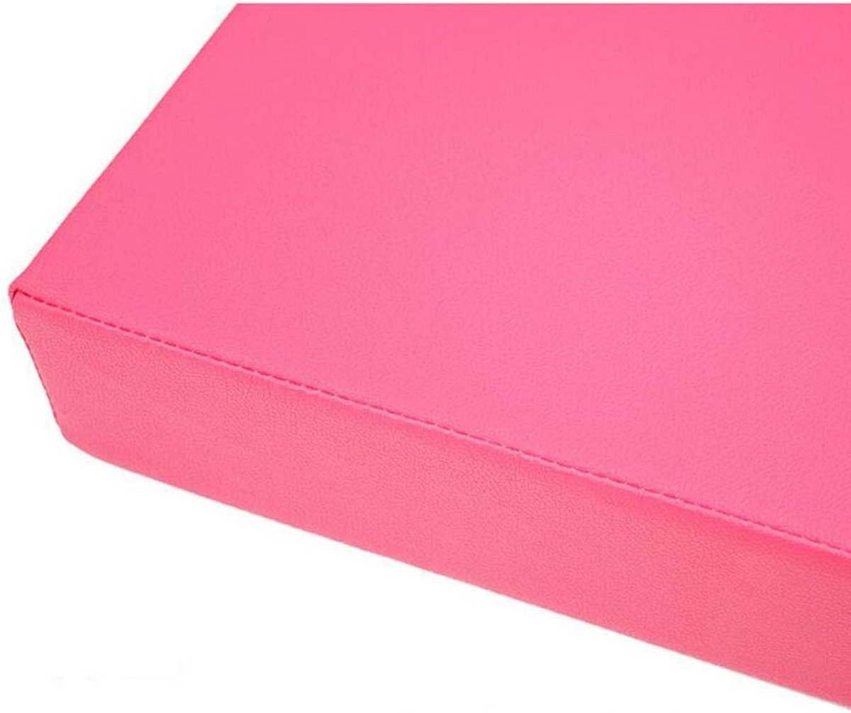 Bench Pad Mat Zitkussen Rechthoek Zacht Chaise Swing Stoel Kussen Tuinbank Kussen Seat Pad 2 3 Seater-Roze 150 × 35 × 5 cm (59 × 14 × 2 in)