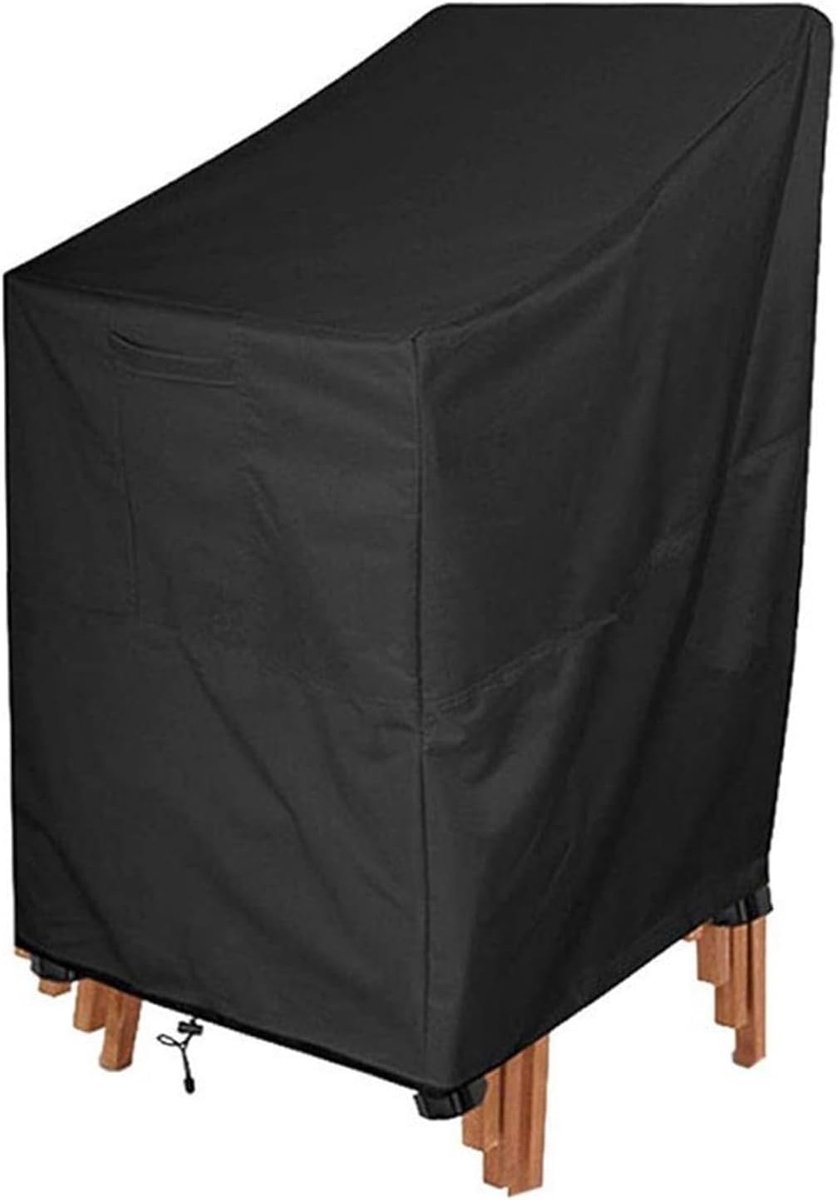 Stoelen, waterdicht, stapelbare tuinstoelen, waterdicht, voor balkon- en terrasmeubelen