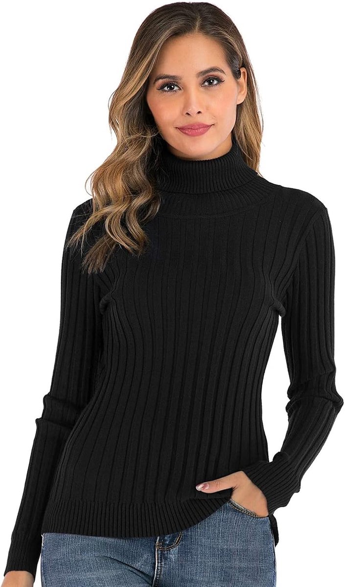 Damestrui, coltrui, gebreid, winter, warm, thermisch, chique pasvorm, modern, nauwsluitende col, hoge kraag, comfortabel, ondertrui, trui, wol, top, lange mouwen, vintage