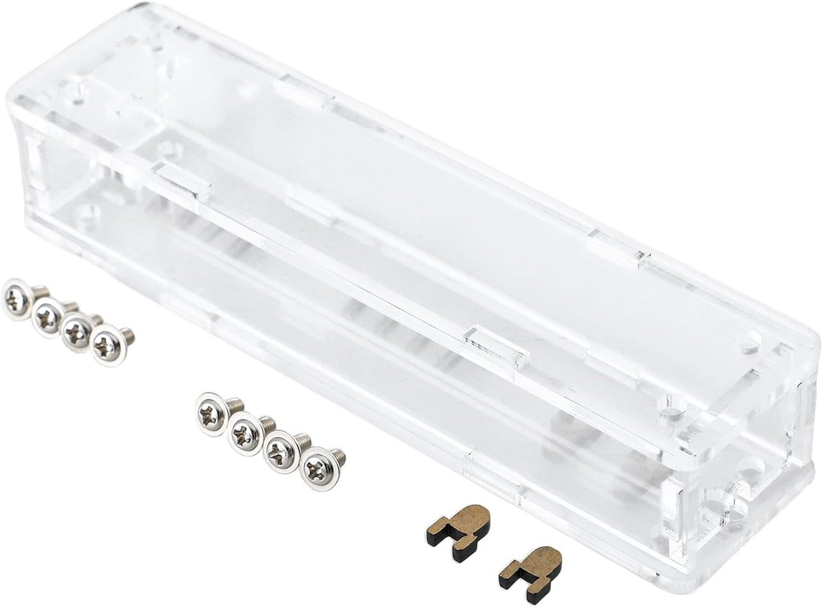 Store 1 Set Transparante Acryl Beschermhoes voor PLJ-8LED-H Frequentie Teller Module 0.1MHz-1000MHz Display