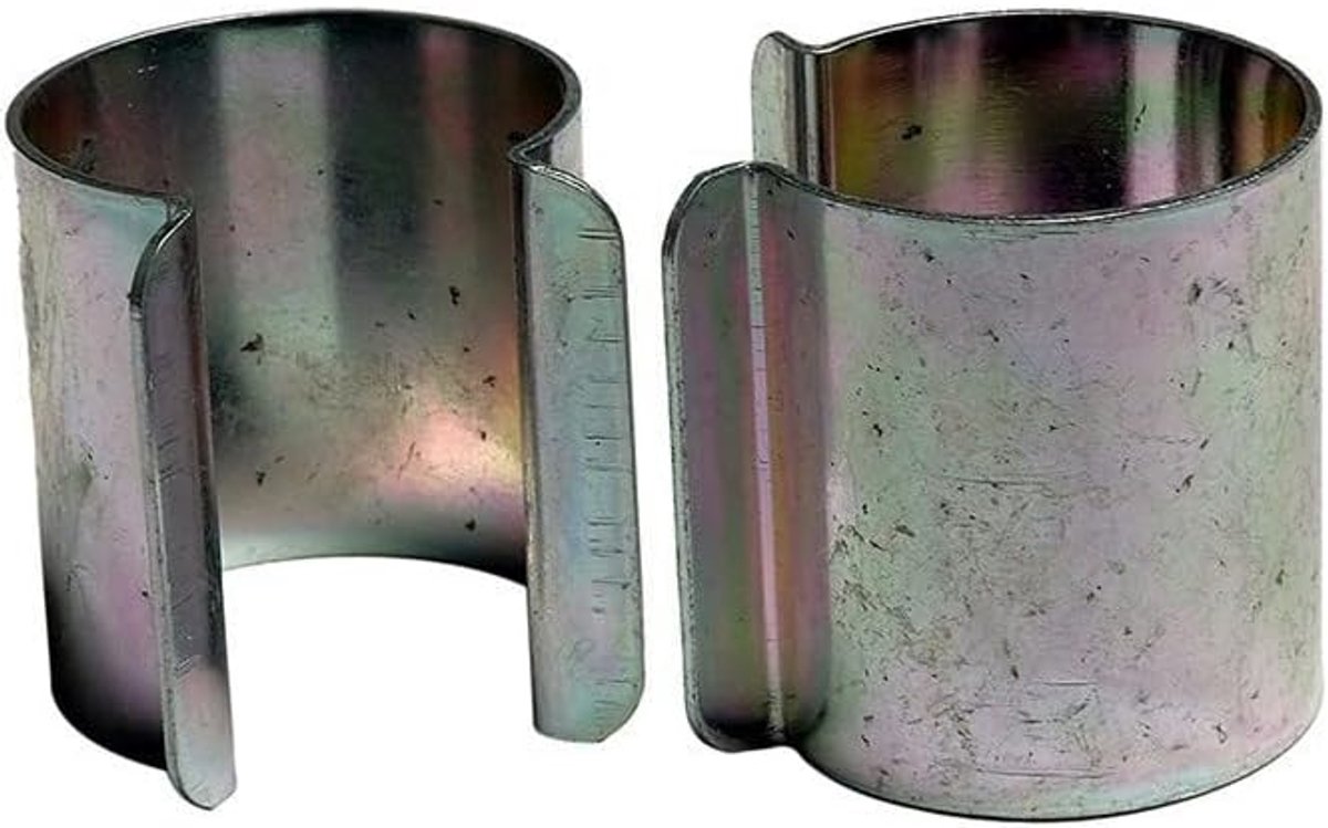 Bevestigingsclip voor kaszeil 25 x 30 mm (x20 stuks) - Verzinkt metaal - Roestvrij - Zeer resistent