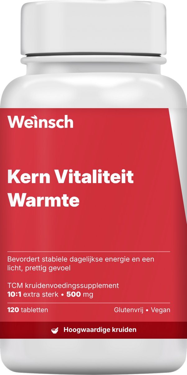 Weinsch Kern Vitaliteit Warmte (Jin Gui Shen Qi Pian) | 10:1 extra sterk | 500mg | 120 tabletten