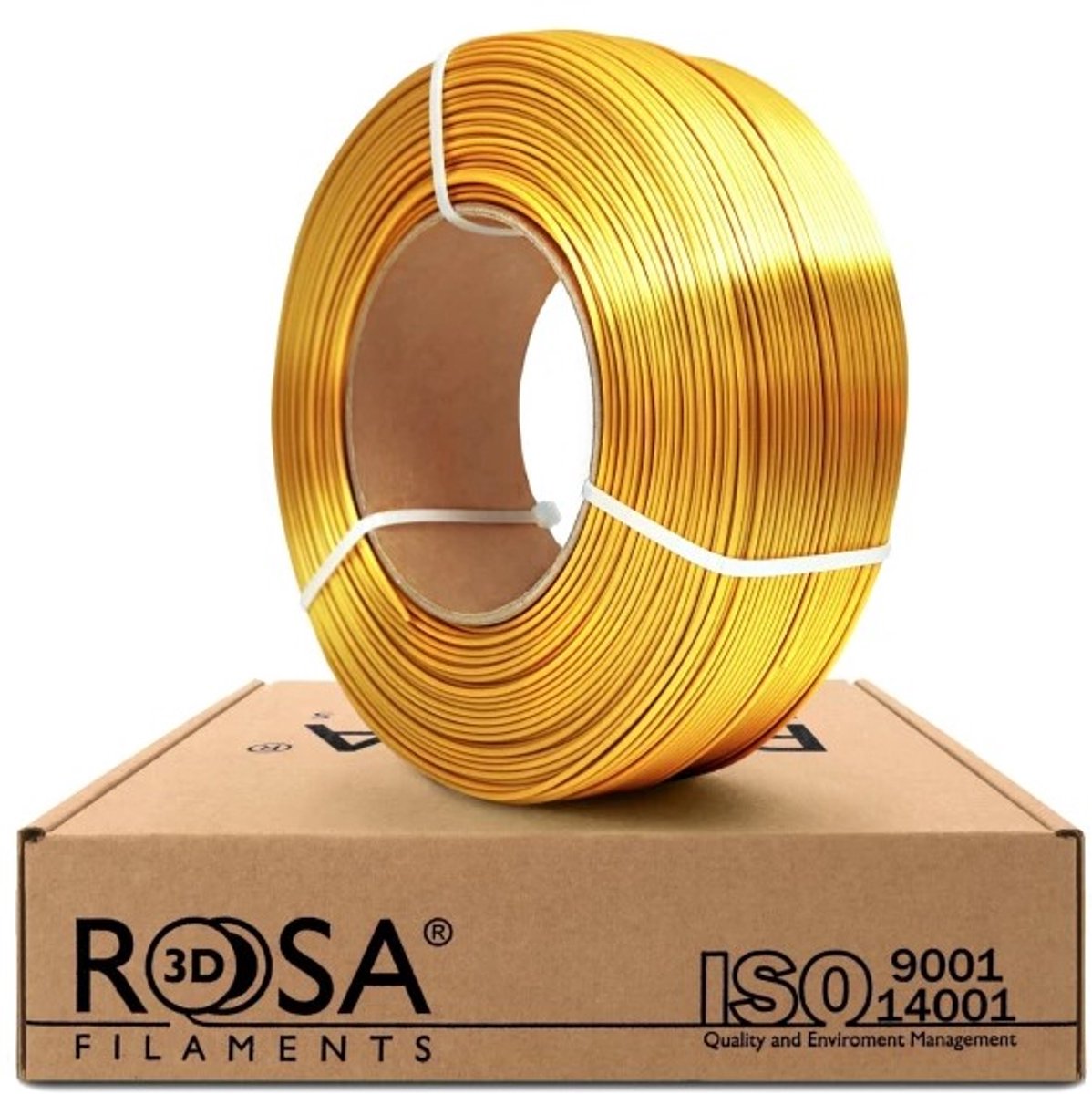 Rosa3D PLA Silk Goud 1,75 mm 1 kg Refill Filament