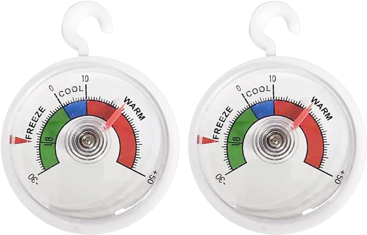 Thermometers, Hangende Thermometers, Draagbare Compacte Thermometer Wijzerplaat, Geschikt Voor Koelkasten.