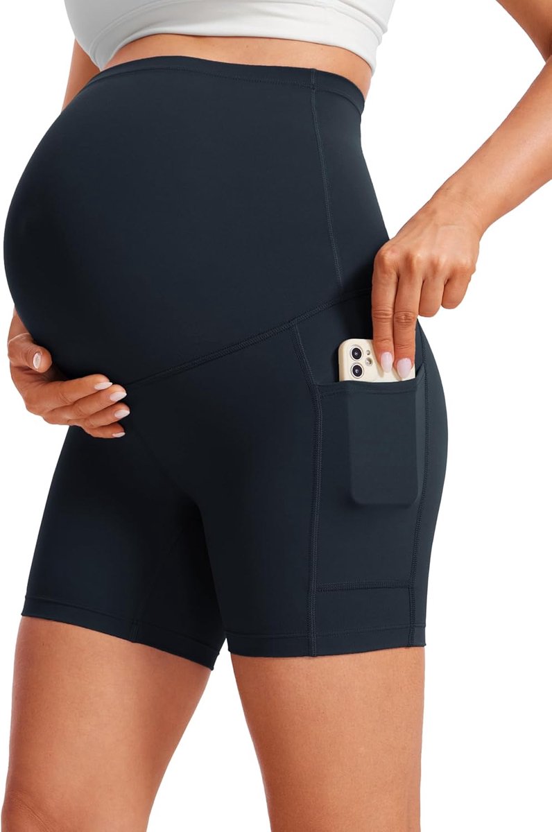Moederschap Fietsbroek met zakken 5"