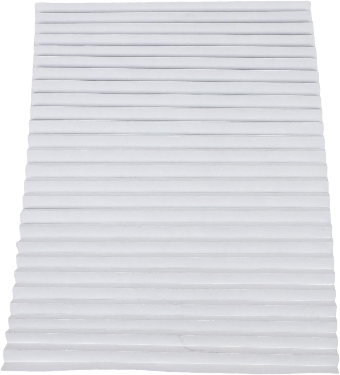 RV-jaloezieën, Niet-geweven Stof Verduisterende Tinten, Eenvoudig Te Installeren Zelfklevende Camperzonwering 90x180cm voor Reisaanhangwagens (WHITE)