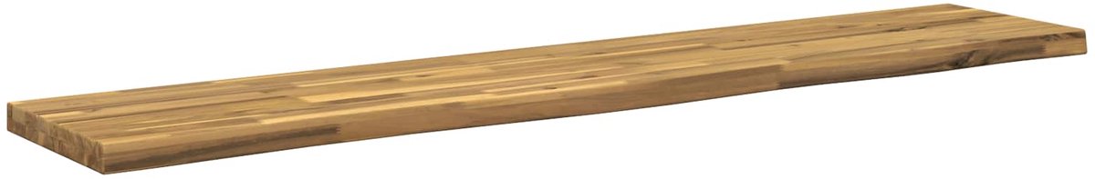 vidaXL Rechthoekig - Tafelblad - 150 - x - 30 - x - 3,2 - cm - Rechthoekig Witgewassen