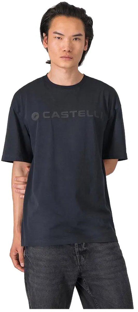 Castelli Tone T-shirt Met Korte Mouwen Man Zwart