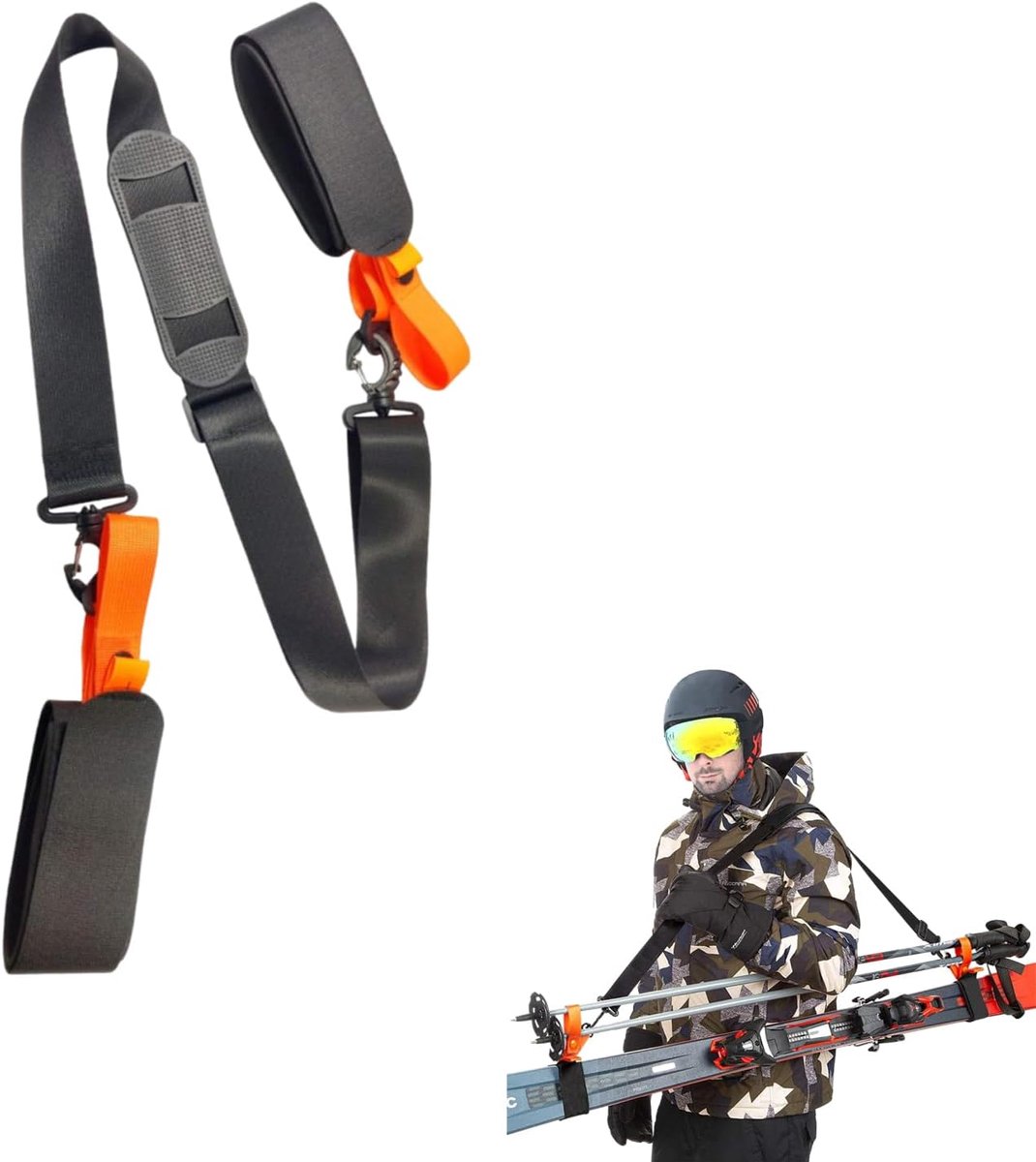 Skigurten om te dragen, 1 stuk