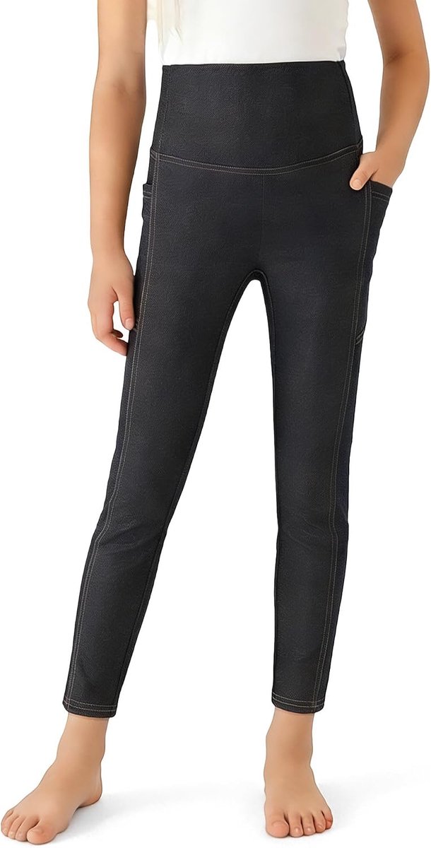 Meisjeslegging in denim-look: lichte zomerlegging voor dagelijks gebruik